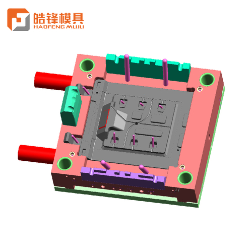 冷流道3D打印機前蓋模具